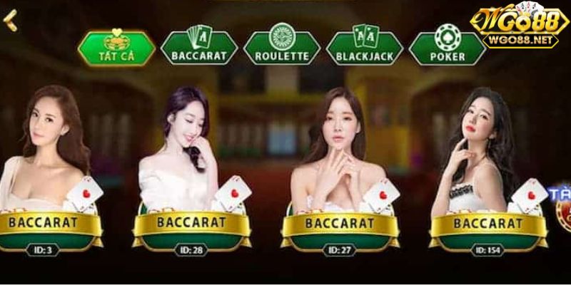 Giới thiệu về game Baccarat Go88 uy tín