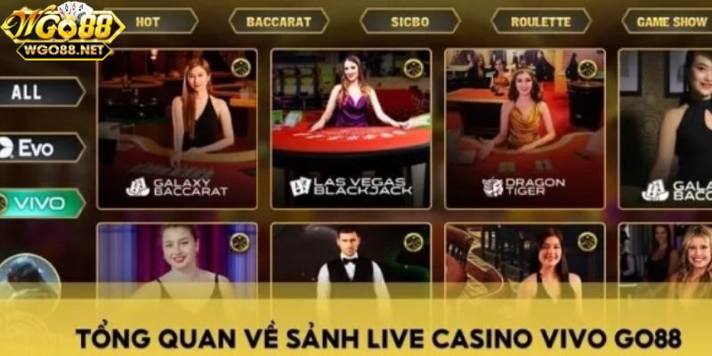 Giới thiệu Live casino Go88