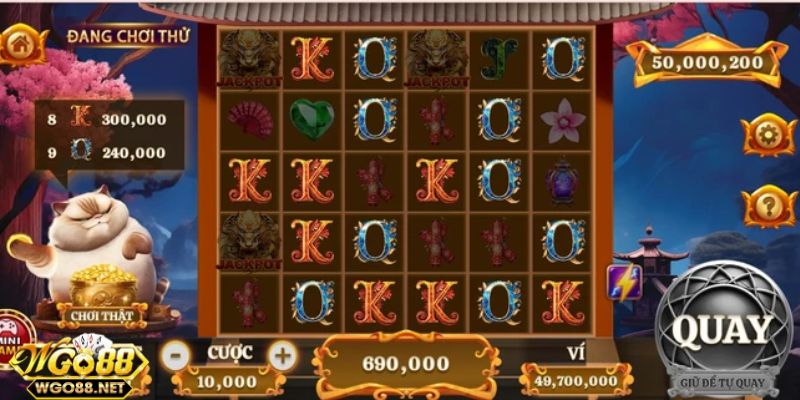 Luật chơi game mèo tài lộc Go88 đơn giản