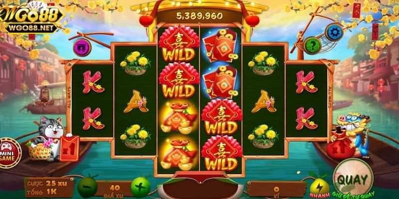 Giới thiệu game nổ hũ sắc xuân chợ Tết Go88